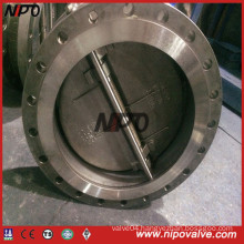 Double Flanged Dual Palte Stainless Steel Check Valve